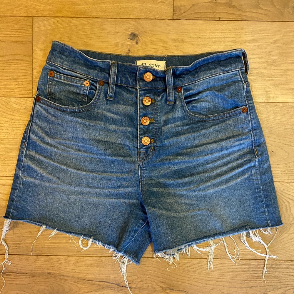 Madewell Momjeans Shorts